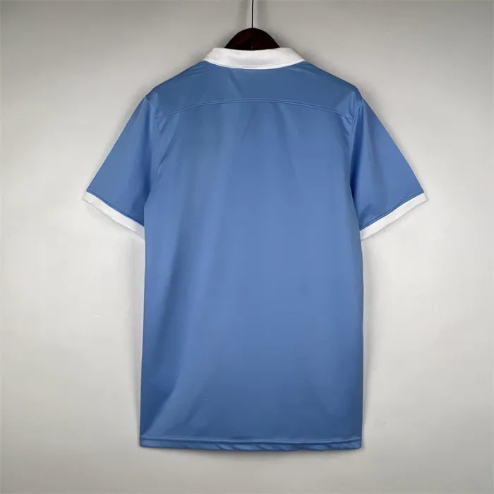 Manchester City Jersey Home Kit 2015/16 Retro Football Team Soccer Shirt