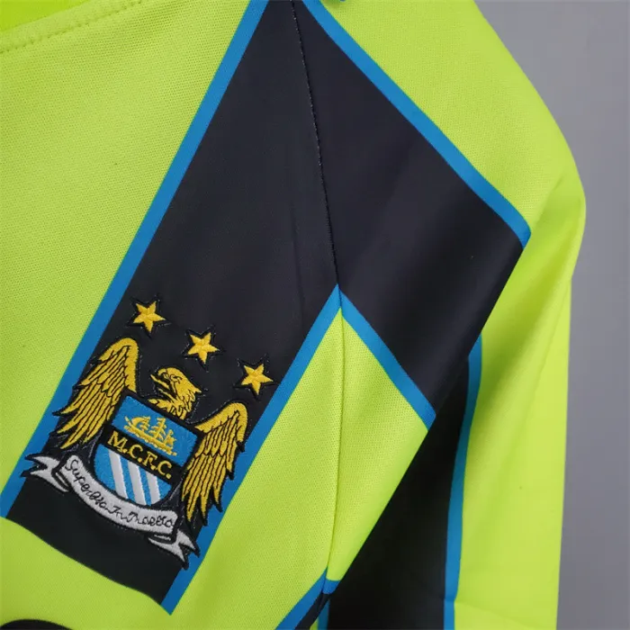 Camiseta de visitante del Manchester City 1998/99, camiseta retro del equipo de fútbol