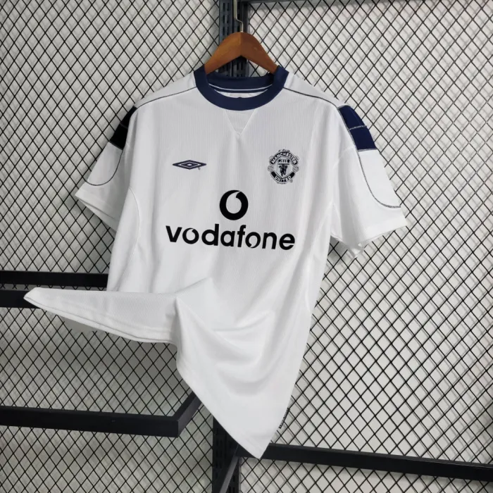 Manchester United Jersey Away Kit 99/00 Retro Football Team Soccer Shirt