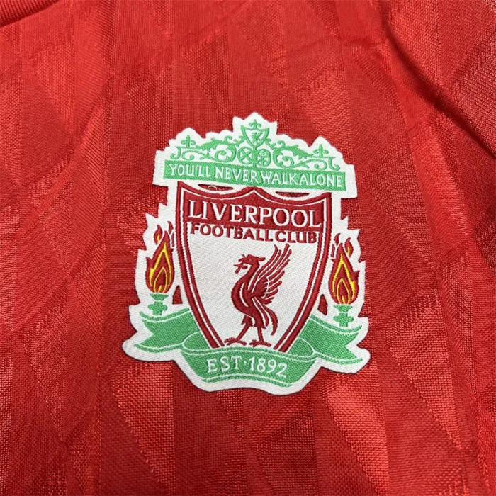 Camiseta de fútbol retro del Liverpool Jersey Home Kit 2010/11