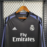 Real Madrid Jersey Away Kit 2016 2017 Retro Long Sleeves My Store
