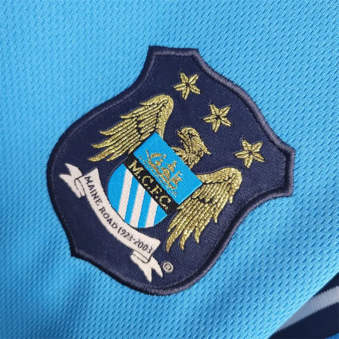 Camiseta de local del Manchester City 01/02 Retro