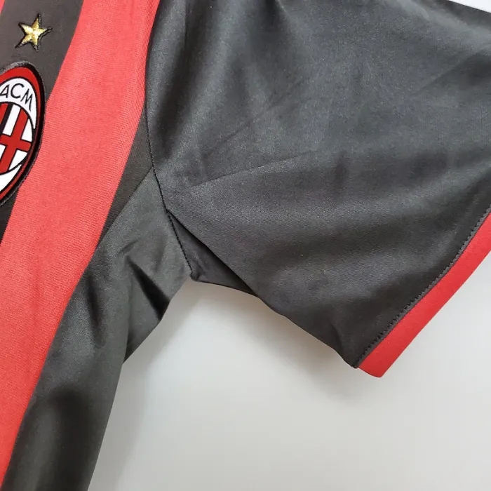 AC Milan Jersey Home Kit 2009 2010 Retro