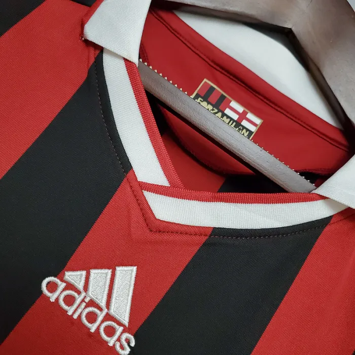 AC Milan Jersey Home Kit 2009 2010 Retro