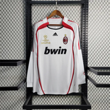 AC Milan Jersey Away Kit 2006 2007 Retro Long Sleeves My Store