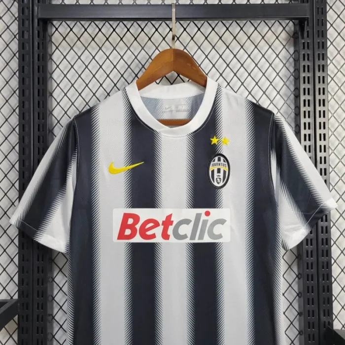 Retro-Juventus-Home-Kit-11/12-Camiseta-de-fútbol