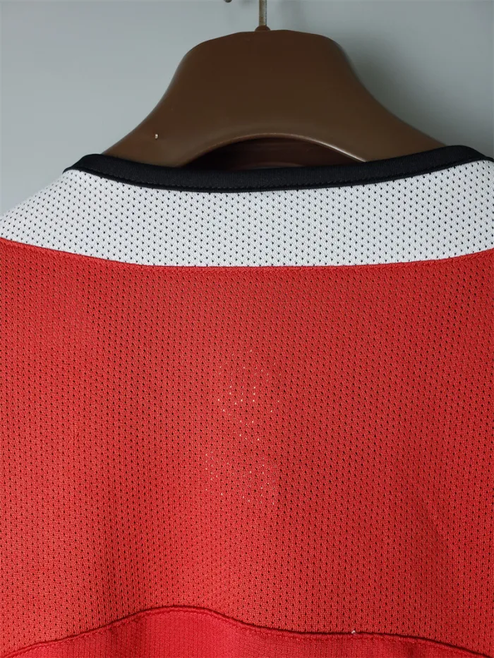 Manchester United Jersey Home Kit 2005/06 Retro Long Sleeve Football Team Soccer Shirt