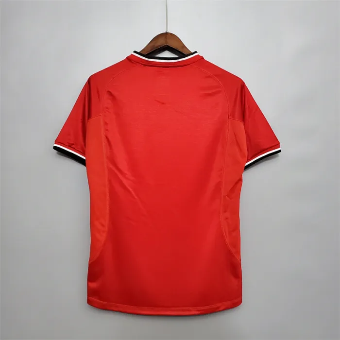 Manchester United Jersey Home Kit 2000/01 Retro Football Team Soccer Shirt