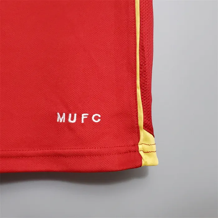 Manchester United Jersey Home Kit 2006/07 Retro Football Team Soccer Shirt