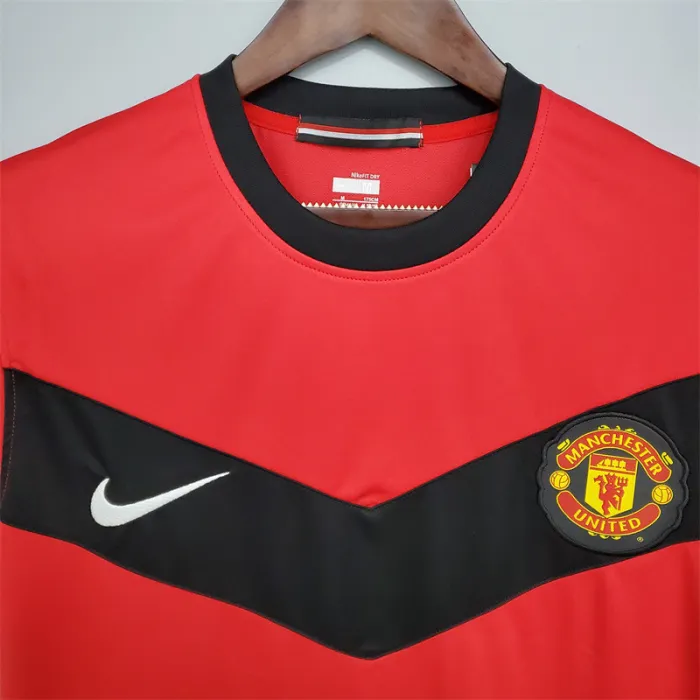 Manchester United Jersey Home Kit 2009/10 Retro Football Team Soccer Shirt