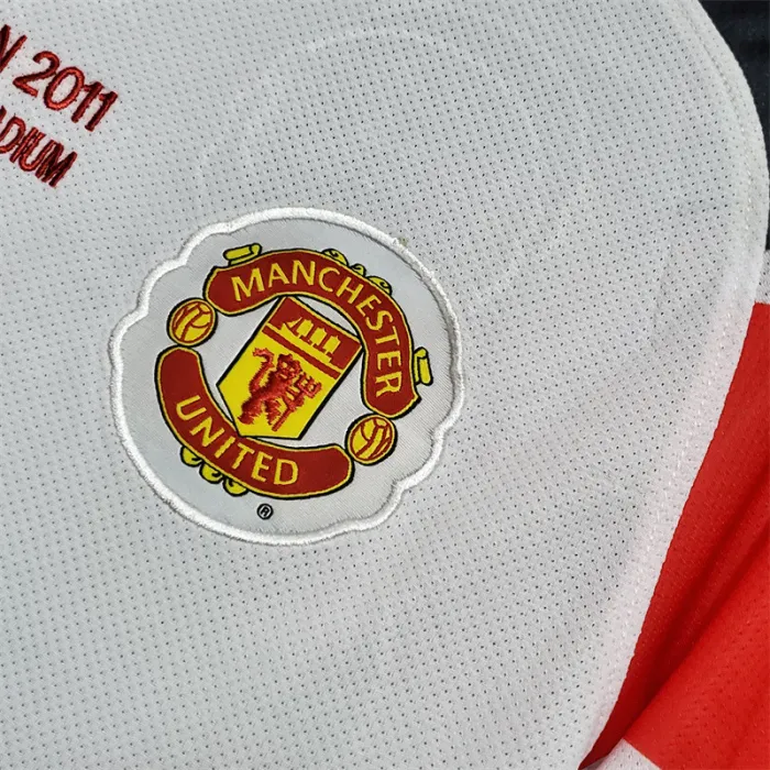 Manchester United Jersey Away Kit 2010/11 Retro Football Team Soccer Shirt