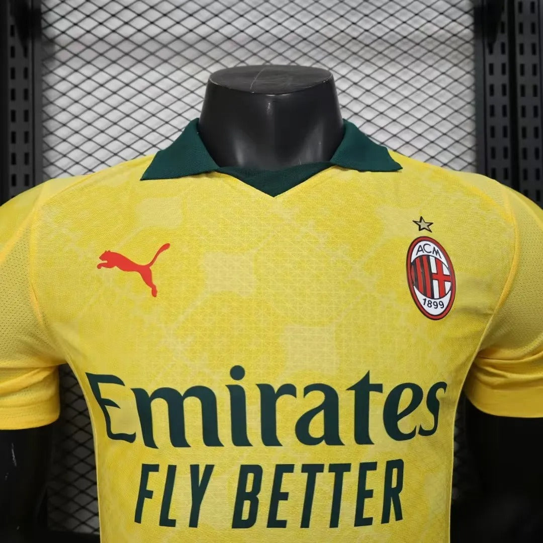 player version ac milan third jersey 25/26 football kit soccer jersey