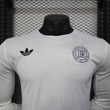 long sleeves player version germany jersey 25/26 white football kit soccer jersey - PalmSportss