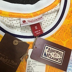 BAPE×M&N Joint Jersey: Lakers Ape Head