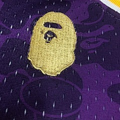 BAPE×M&N joint jersey: Lakers