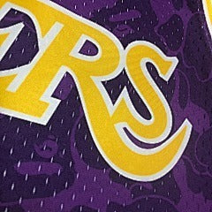 BAPE×M&N joint jersey: Lakers