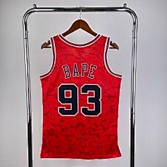 BAPE×M&N Joint Jersey: Bulls Ape