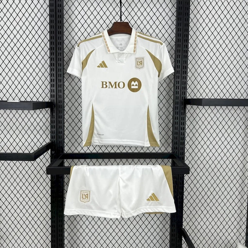kids los angeles fc jersey 25/26 away football kit soccer jersey