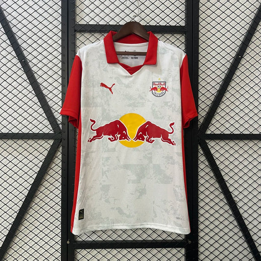 red bull salzburg jersey 25/26 home football kit soccer jersey