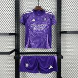 kids orlando city jersey 25/26 home football kit soccer jersey - PalmSportss