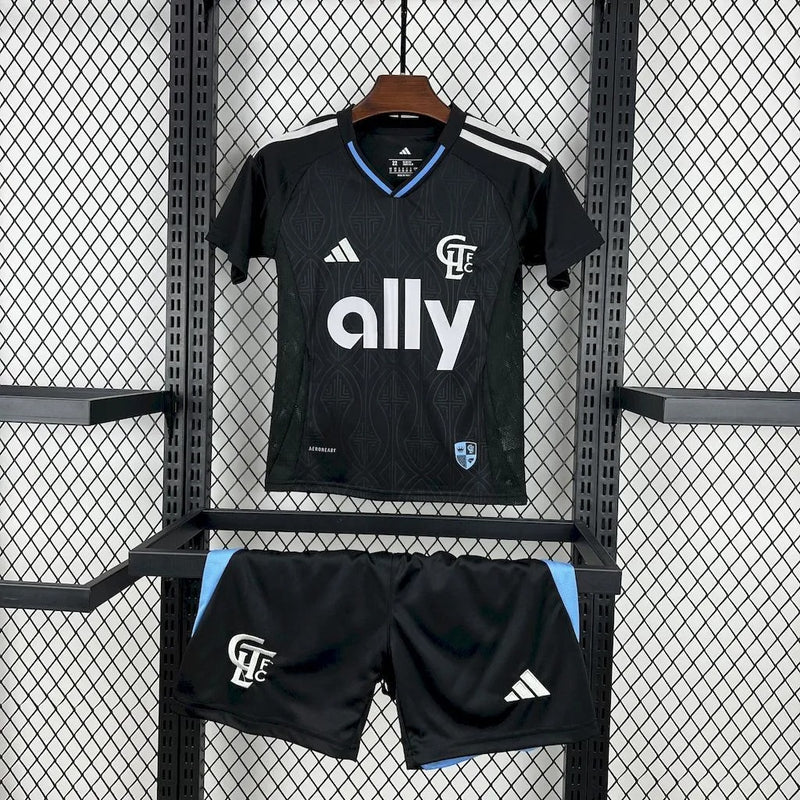 kids charlotte jersey 25/26 away football kit soccer jersey