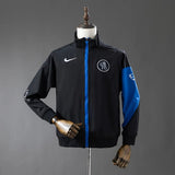 Chelsea Windbreaker 2025/26 Black Football Kit - PalmSportss