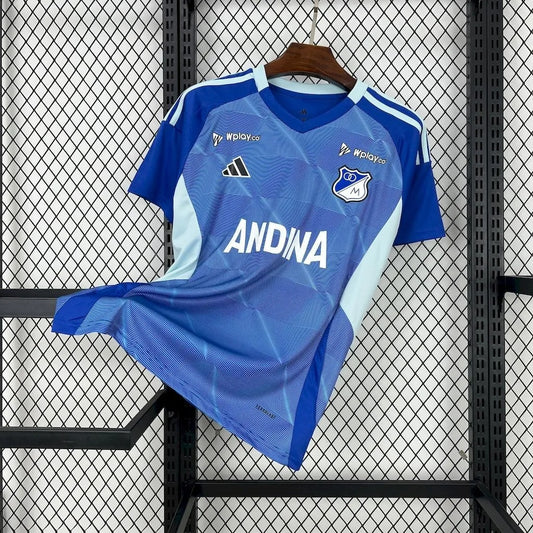 millonarios fc jersey 25/26 home football kit soccer jersey