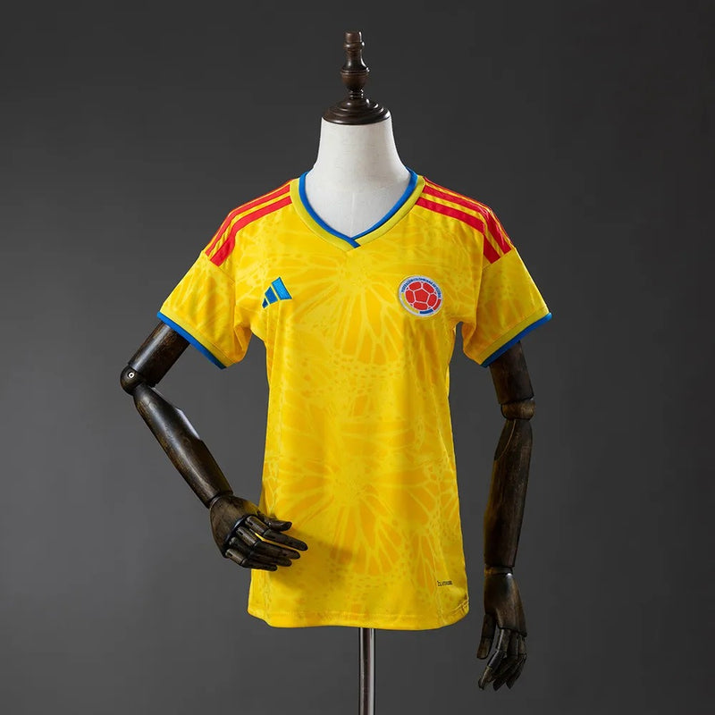Women Colombia Jersey 2026 World Cup Home Football Kit