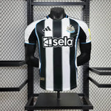 player version newcastle united jersey 25/26 home football kit soccer jersey - PalmSportss