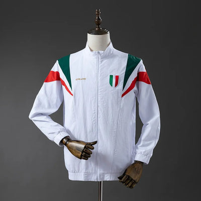 Italy Windbreaker 2025/26 White Football Kit