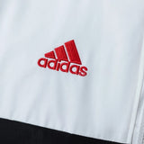 AC Milan Windbreaker 2025/26 White Football Kit - PalmSportss