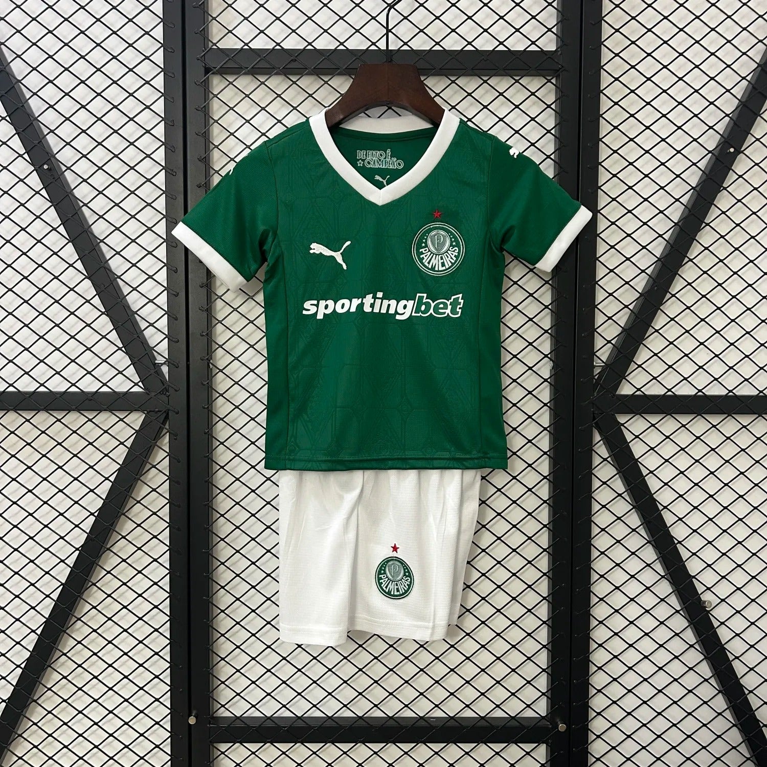 kids palmeiras jersey 25/26 home football kit soccer jersey