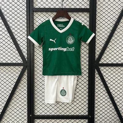 kids palmeiras jersey 25/26 home football kit soccer jersey