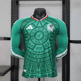 Mexico Jersey 2026 World Cup Football Kit Player Version Long Sleeves - PalmSportss