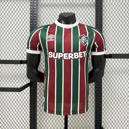player version fluminense jersey 25/26 home football kit soccer jersey