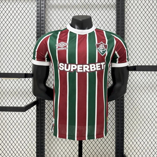 player version fluminense jersey 25/26 home football kit soccer jersey