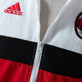 AC Milan Windbreaker 2025/26 White Football Kit - PalmSportss