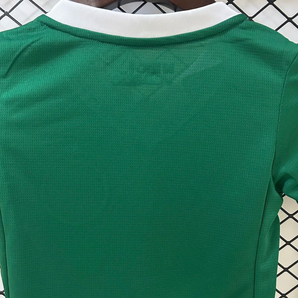 kids palmeiras jersey 25/26 home football kit soccer jersey