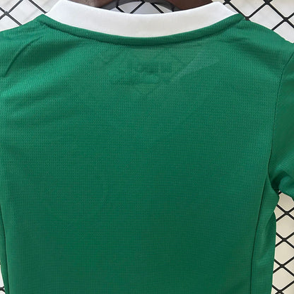 kids palmeiras jersey 25/26 home football kit soccer jersey