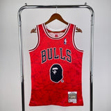 BAPE×M&N Joint Jersey: Bulls Ape - PalmSportss