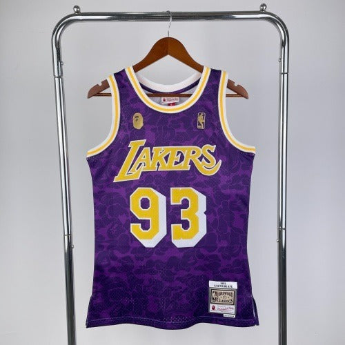 BAPE×M&N joint jersey: Lakers