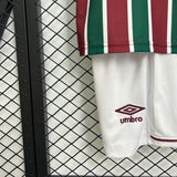 kids fluminense jersey 25/26 home football kit soccer jersey - PalmSportss
