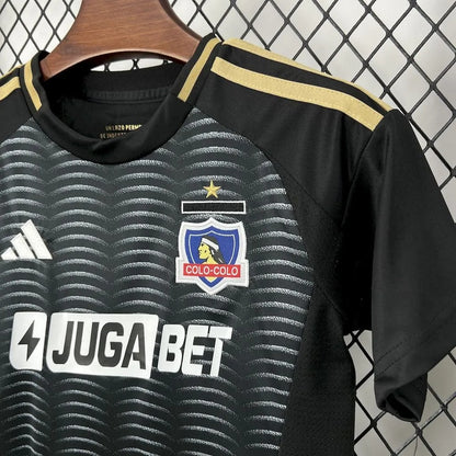 kids colo colo jersey 2025-26 away football kit soccer jersey