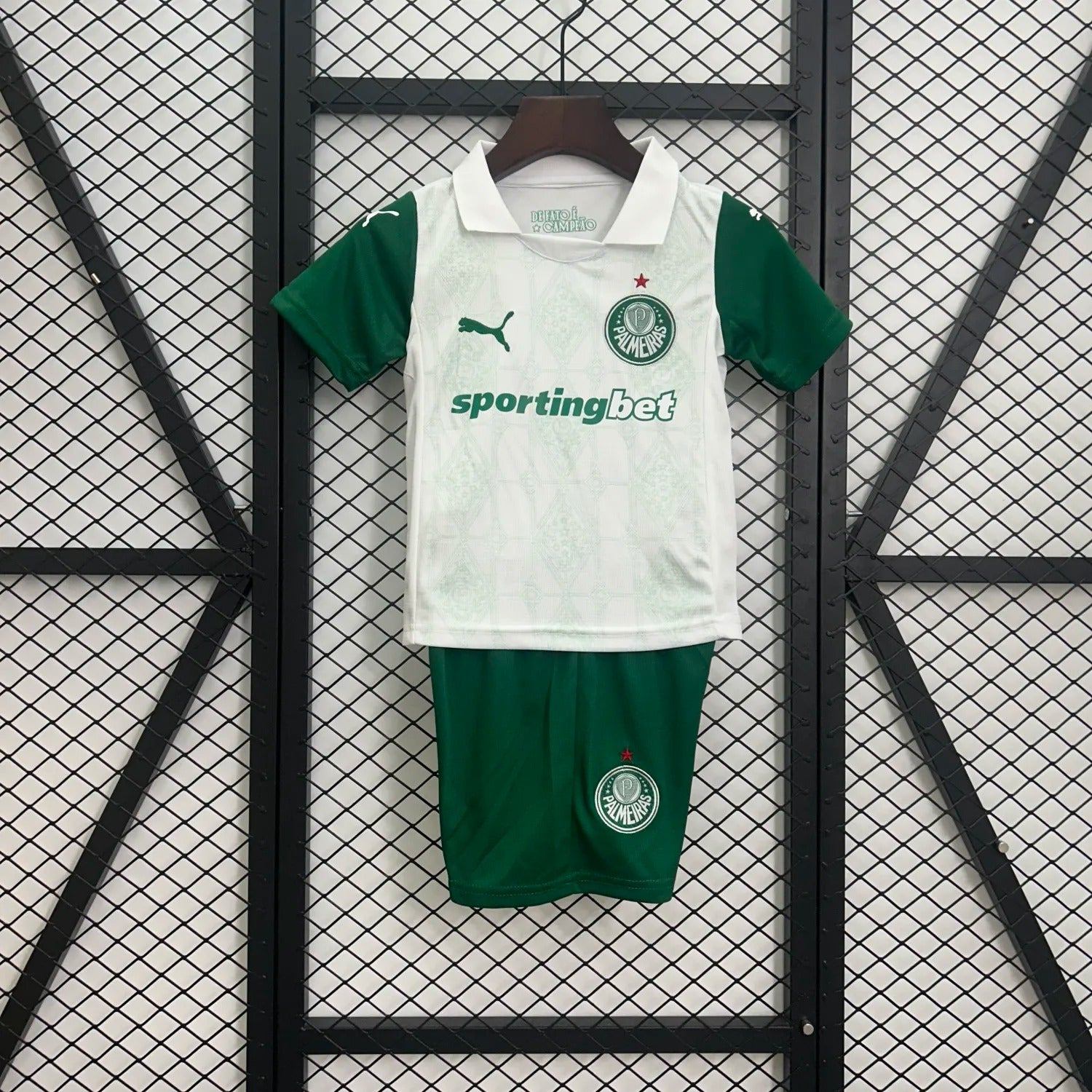 kids palmeiras away jersey 25/26 football kit soccer jersey