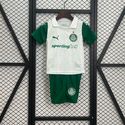 kids palmeiras away jersey 25/26 football kit soccer jersey