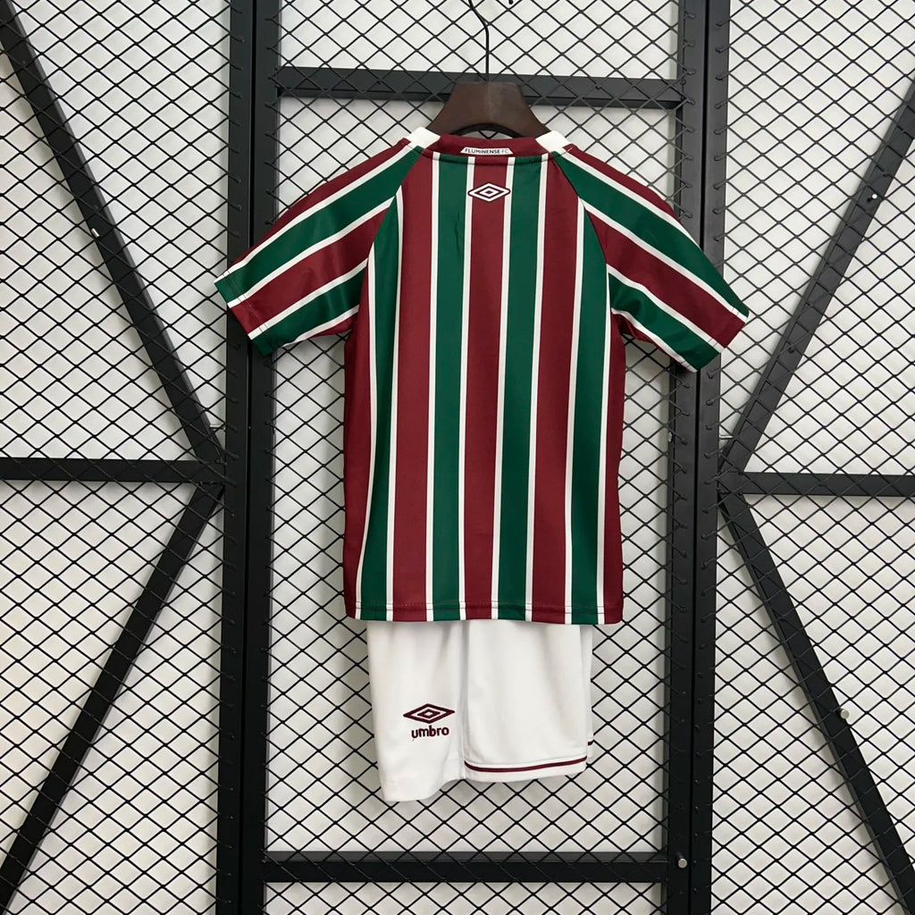 kids fluminense jersey 25/26 home football kit soccer jersey