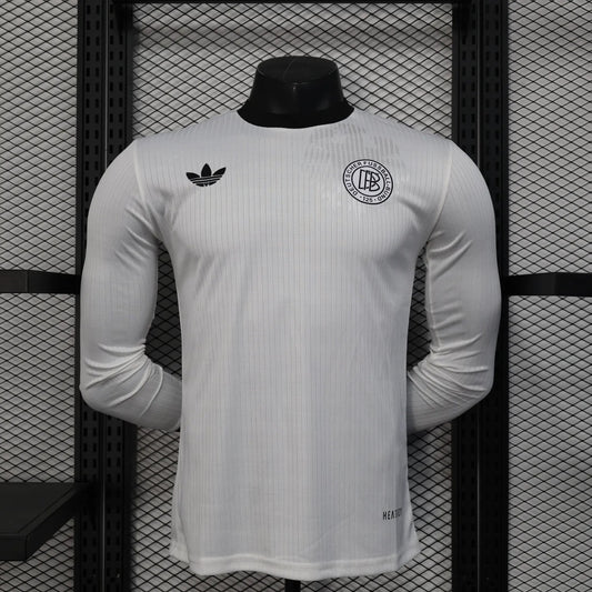 long sleeves player version germany jersey 25/26 white football kit soccer jersey