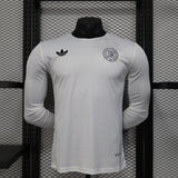 long sleeves player version germany jersey 25/26 white football kit soccer jersey - PalmSportss
