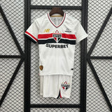 kids sao paulo home jersey 25/26 home football kit soccer jersey - PalmSportss