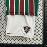 kids fluminense jersey 25/26 home football kit soccer jersey - PalmSportss